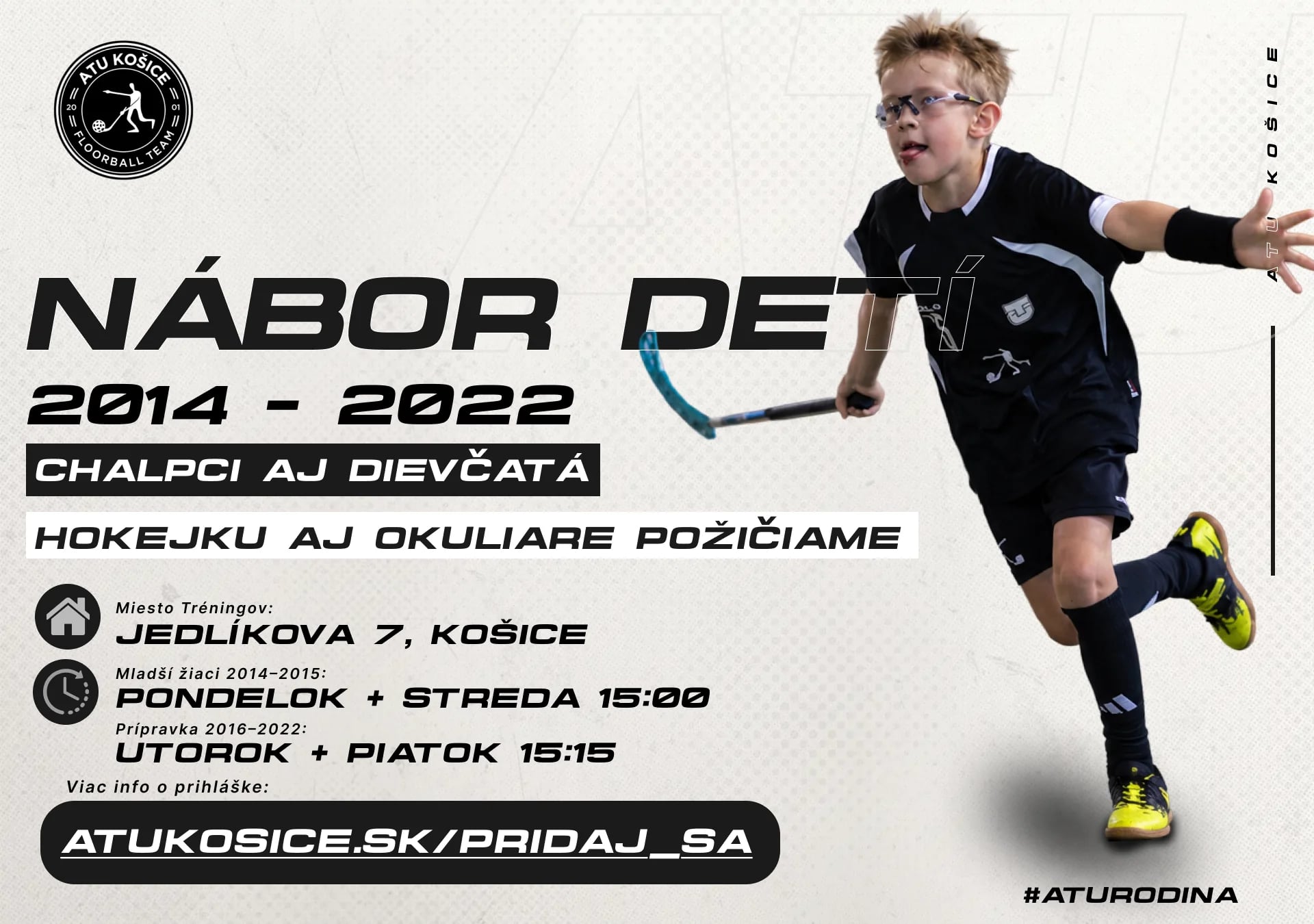 Pridaj sa k ATU rodine – nábor detí