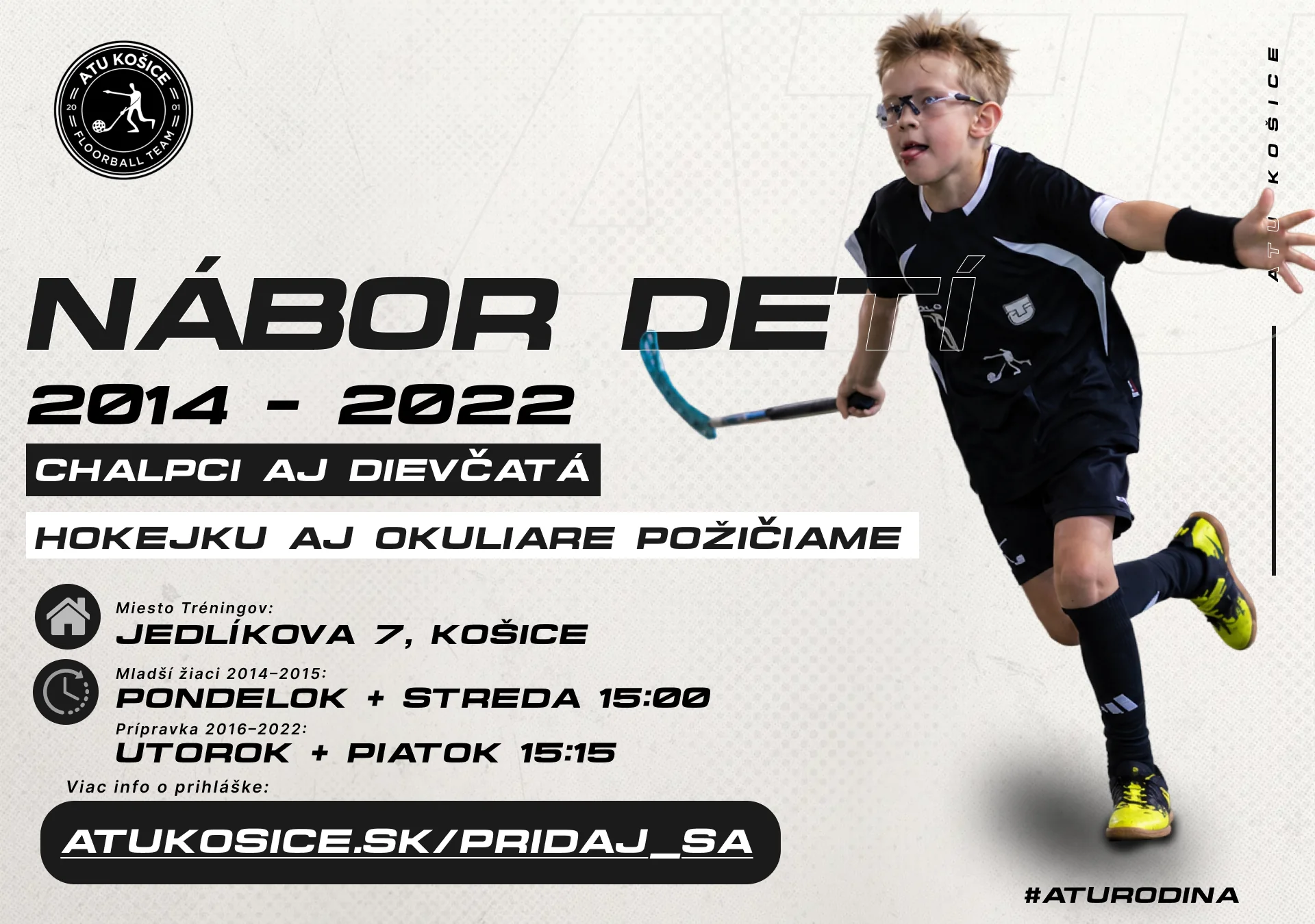 Pridaj sa k ATU rodine – nábor detí